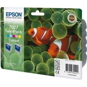 Epson T027403 színes eredeti tintapatron kép