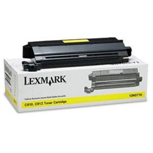 Lexmark 10E0042 sárga (yellow) eredeti toner kép