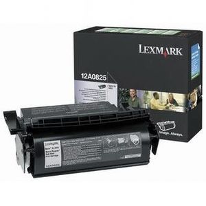 Lexmark 12A0825 fekete (black) eredeti toner kép