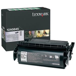 Lexmark 12A5845 fekete (black) eredeti toner kép