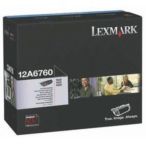 Lexmark 12A6760 fekete (black) eredeti toner kép