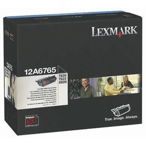 Lexmark 12A6765 fekete (black) eredeti toner kép