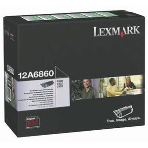Lexmark 12A6860 fekete (black) eredeti toner kép