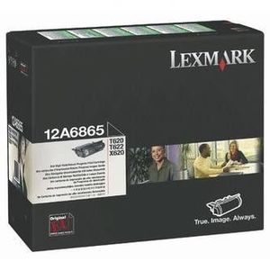 Lexmark 12A6865 fekete (black) eredeti toner kép