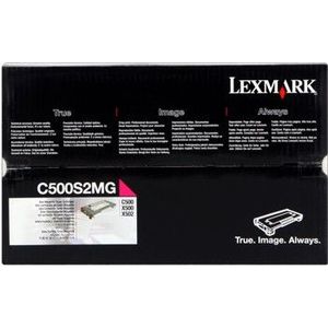 Lexmark C500S2MG bíborvörös (magenta) eredeti toner kép