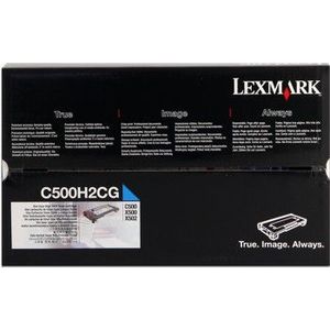 Lexmark C500H2CG cián (cyan) eredeti toner kép