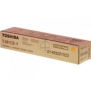 Toshiba T281CEY sárga (yellow) eredeti toner kép