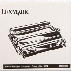 Lexmark C500X26G fekete (black) eredeti fotohenger kép