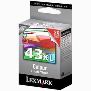 Lexmark 43XL 18YX143E színes eredeti tintapatron kép