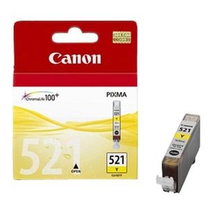 Canon CLI-521Y sárga (yellow) eredeti tintapatron kép