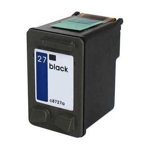 HP 27 C8727A fekete (black) utángyártott tintapatron kép