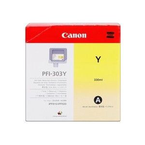Canon PFI-303Y sárga (yellow) eredeti tintapatron kép