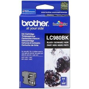 Brother LC-980BK fekete (black) eredeti tintapatron kép