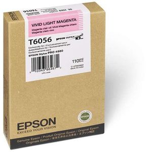 Epson T605600 világos bíborvörös (light magenta) eredeti tintapatron kép