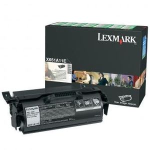 Lexmark X651A11E fekete (black) eredeti toner kép