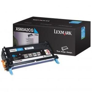 Lexmark X560A2CG cián (cyan) eredeti toner kép