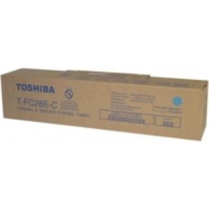 Toshiba TFC28EC cián (cyan) eredeti toner kép