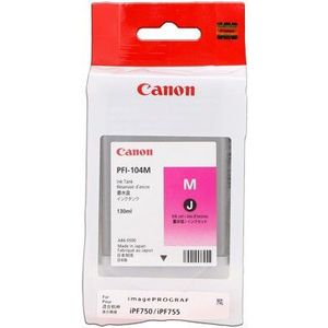 Canon PFI-104M bíborvörös (magenta) eredeti tintapatron kép