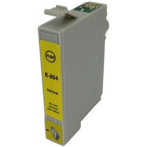Epson T0804 sárga (yellow) utángyártott tintapatron kép