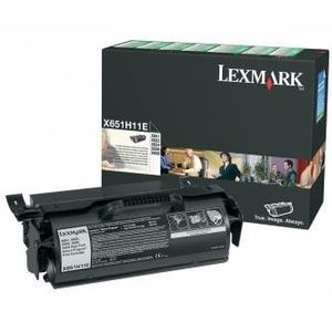 Lexmark X651H11E fekete (black) eredeti toner kép