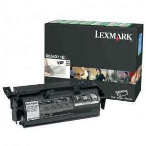 Lexmark X654X11E fekete (black) eredeti toner kép