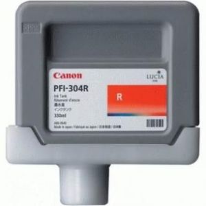 Canon PFI-304R piros (red) eredeti tintapatron kép