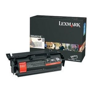 Lexmark X654H21E fekete (black) eredeti toner kép