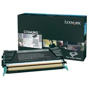 Lexmark C734A2KG fekete (black) eredeti toner kép