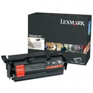 Lexmark T654X21E fekete (black) eredeti toner kép