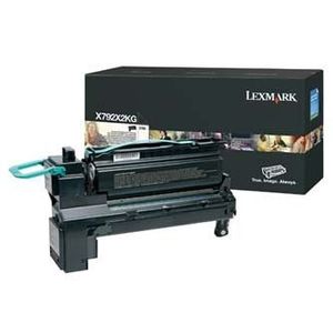 Lexmark X792X2KG fekete (black) eredeti toner kép