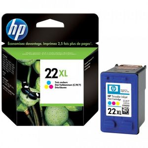 HP 22XL C9352CE színes eredeti tintapatron kép