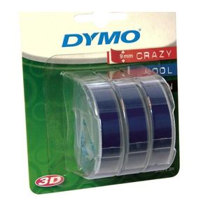 Dymo S0847740, 9mm x 3m fekete nyomtatás / átlátszó alapon, eredeti szalag kép