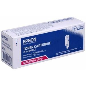 Epson C13S050670 bíborvörös (magenta) eredeti toner kép