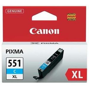 Canon CLI-551XLC cián (cyan) eredeti tintapatron kép