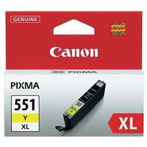 Canon CLI-551XLY sárga (yellow) eredeti tintapatron kép