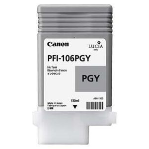 Canon PFI-106PGY photo szürke (grey) eredeti tintapatron kép