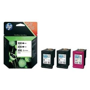 HP č.300 SD518AE dualpack fekete/színes (black/color) eredeti tintapatron kép