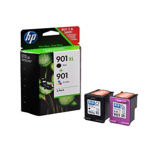 HP č.901 SD519AE dualpack fekete/színes (black/color) eredeti tintapatron kép