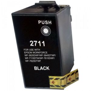 Epson T2711 fekete (black) utángyártott tintapatron kép
