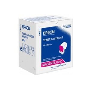 Epson C13S050748 bíborvörös (magenta) eredeti toner kép