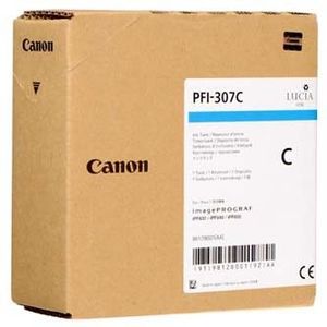 Canon PFI-307C, 9812B001 cián (cyan) eredeti tintapatron kép