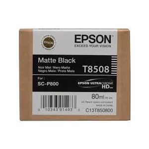 Epson T850800 matt fekete (matte black) eredeti tintapatron kép