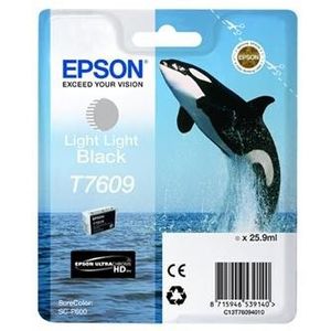 Epson T7609 C13T76094010 világos fekete (light black) eredeti tintapatron kép