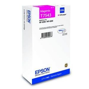 Epson T754340 T7543 XXL bíborvörös (magenta) eredeti tintapatron kép