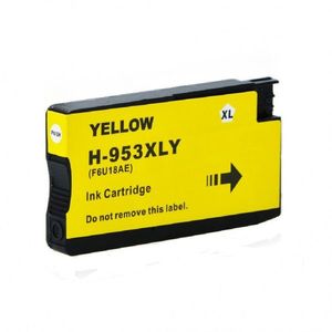 HP 953XL F6U18AE sárga (yellow) utángyártott tintapatron kép