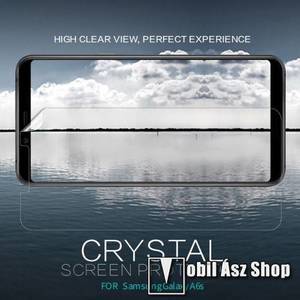 NILLKIN képernyővédő fólia - Crystal Clear - 1db, törlőkendővel - SAMSUNG SM-G6200 Galaxy A6s - GYÁRI kép