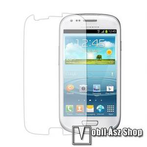 Képernyővédő fólia 1db (törlőkendővel) - Clear - SAMSUNG GT-I8190 Galaxy S III mini kép