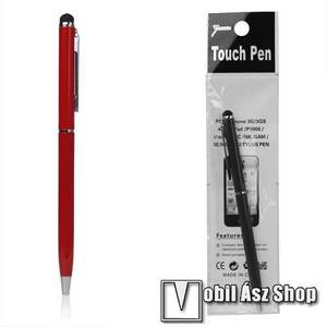 Érintőképernyő ceruza / golyós toll - RED / PIROS kép