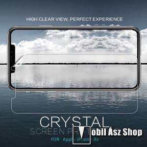 NILLKIN képernyővédő fólia - Crystal Clear - 1db, törlőkendővel - APPLE iPhone 11 / APPLE iPhone Xr - GYÁRI kép