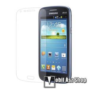 Képernyővédő fólia - Clear - 1db, törlőkendővel - Utángyártott - SAMSUNG GT-I8260 Galaxy Core / SAMSUNG GT-I8262 Galaxy Core DUOS kép
